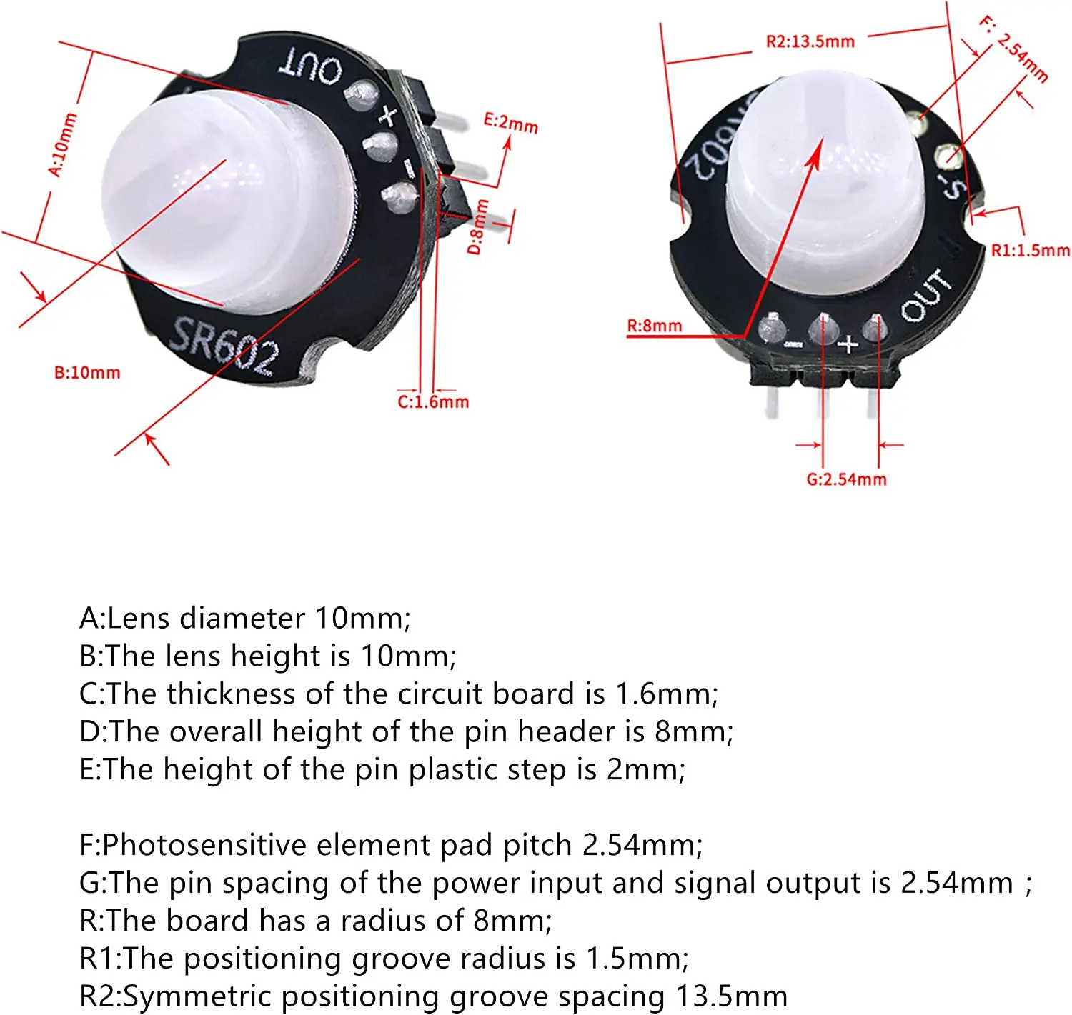 Заводская поставка HC SR602 инфракрасный датчик движения человеческого тела SR602 мини пироэлектрический инфракрасный PIR датчик движения переключатель расстояния 5 м