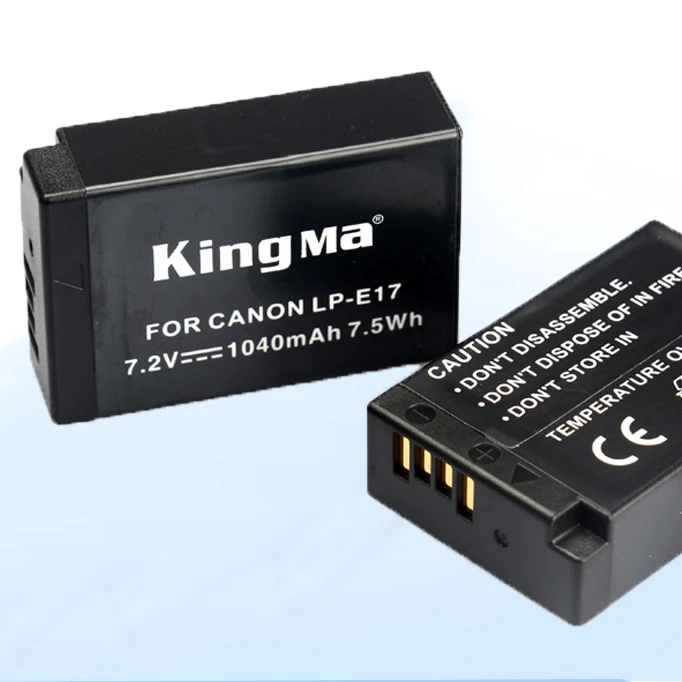 7,2 В перезаряжаемый 1040 мАч экономичный аккумулятор для камеры LP-E17 для цифровой камеры Canon