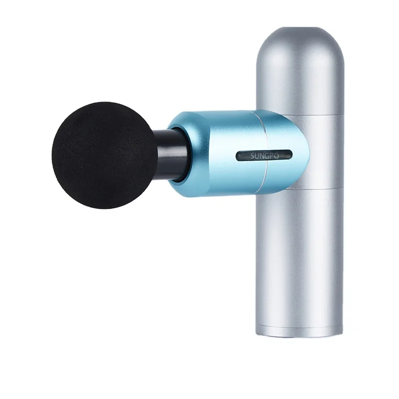 Pistola de masaje muscular corporal facial body massage vibrator powerful mini massage gun with icd screen