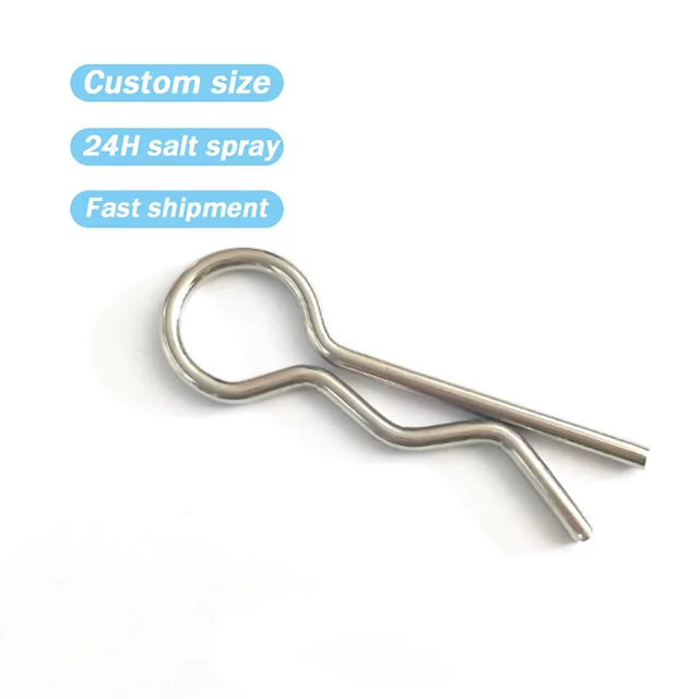 Hongsheng  Stainless Steel Small R Wire formed R clips Supplier
