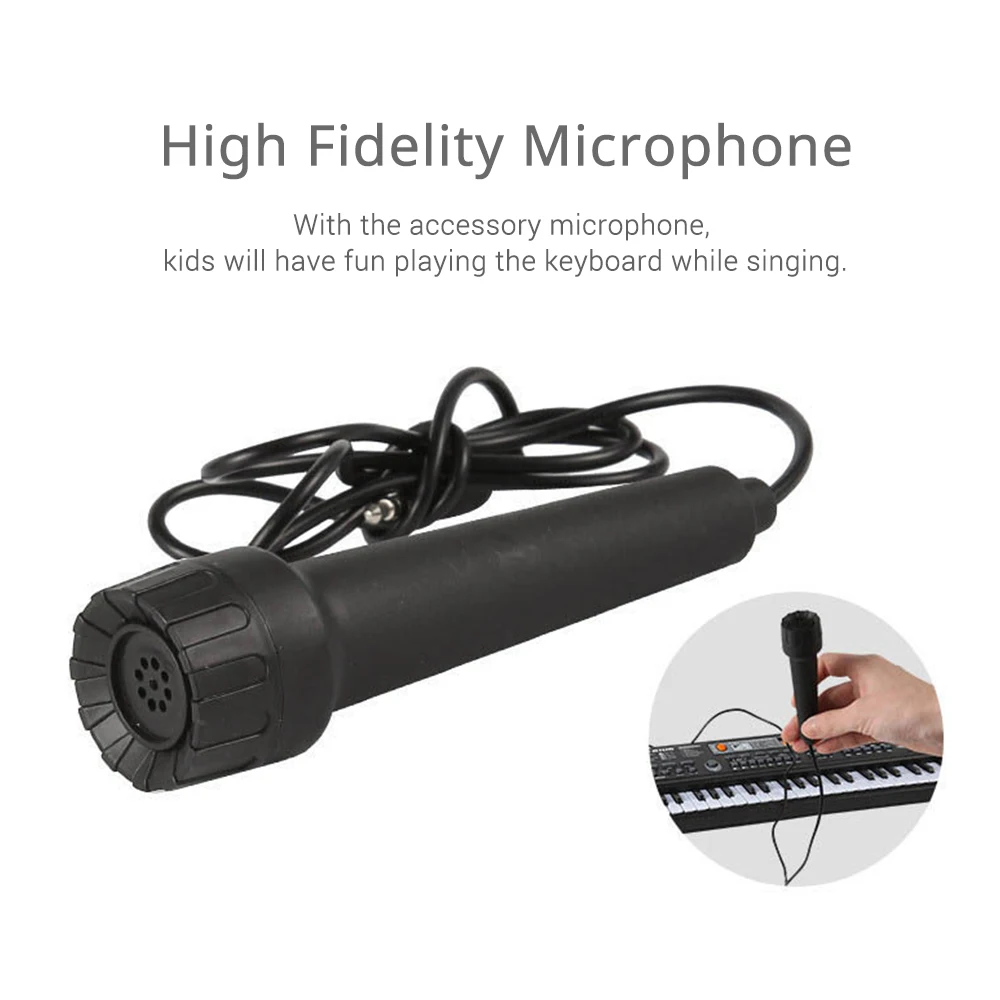 Digital Electronic Organ Keyboard Pianos Musical Instruments Electric Piano Kids Gift 61 Keys Piano