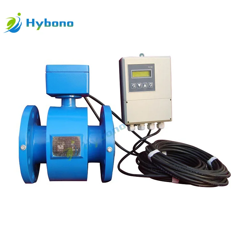 Digital flowmeter electronic flow meter industrial intelligent sewage water magnetic electromagnetic flowmeter