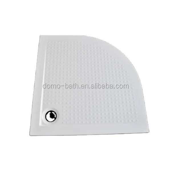 DOMO Custom made fiberglass oval shower tray,SMC shower tray,shower base
