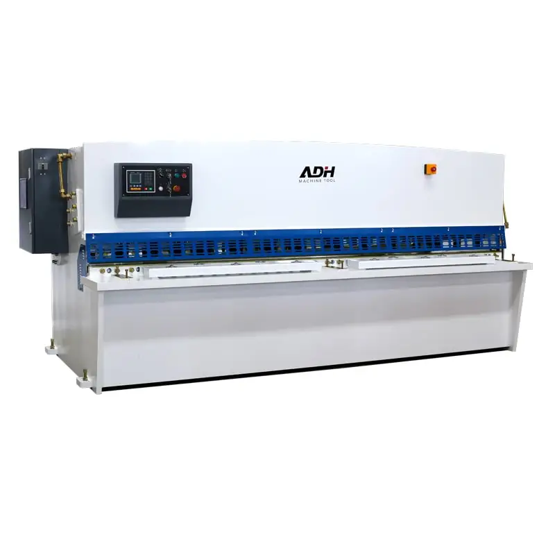 NC hydraulic shearing machine QC12K swing beam shear factory price