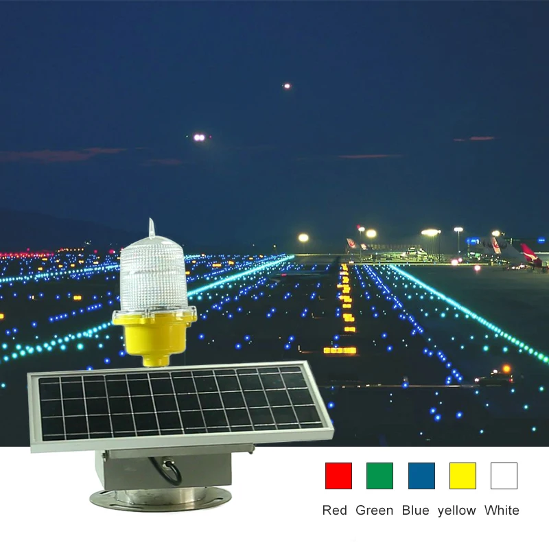 AFS-OL10X airport flashing light solar LED lighting
