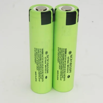 Japan lithium ion 18650 Rechargeable battery  NCR18650PF 3.6v 2900mah 10A lithium li-ion cell for ebike
