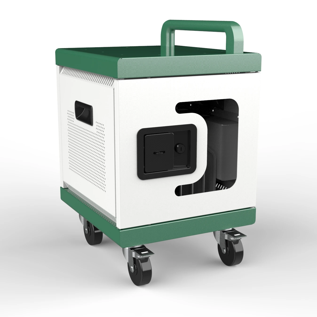 Multi Device Charging Cart Ipad Laptop Tablet Charging Cart For Office School