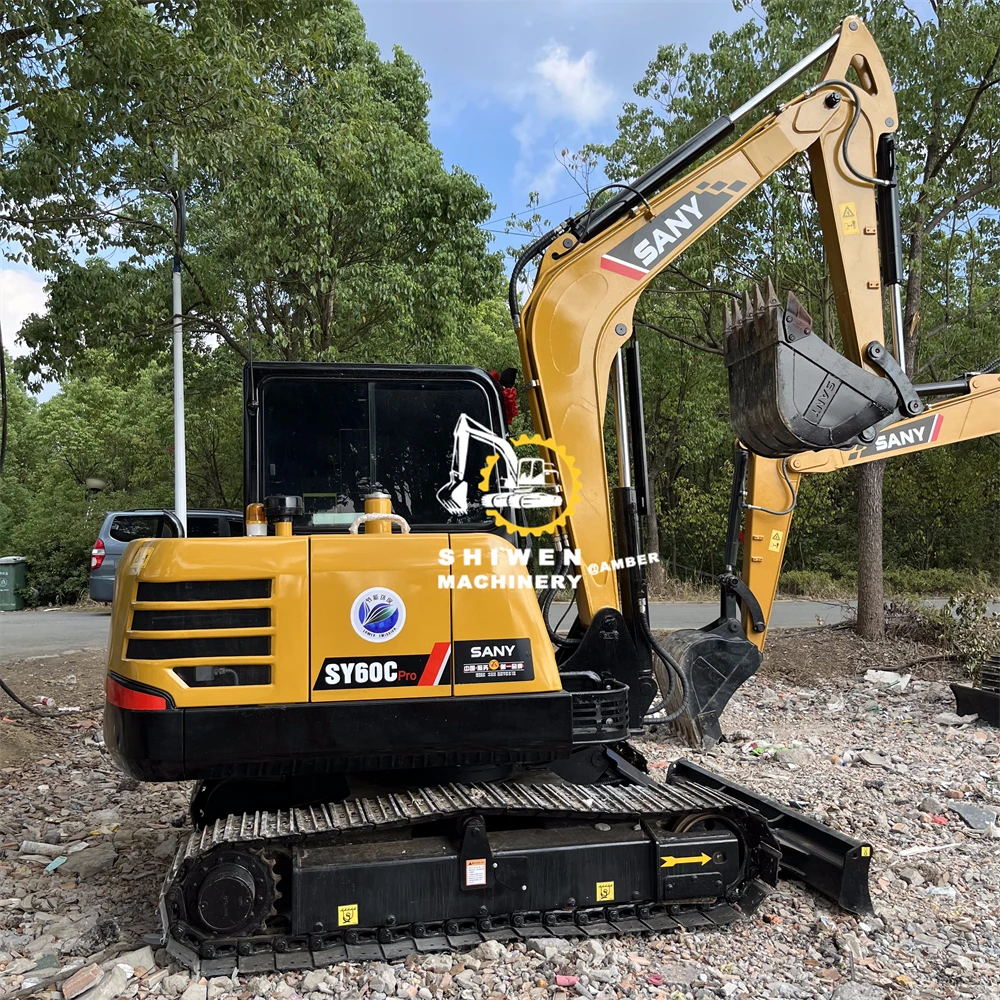 Second hand sany excavator sy60c mini digger ready to ship, sy60c sany sy60c pro sy55c pro sy95 sy95c-9 at the lowest price