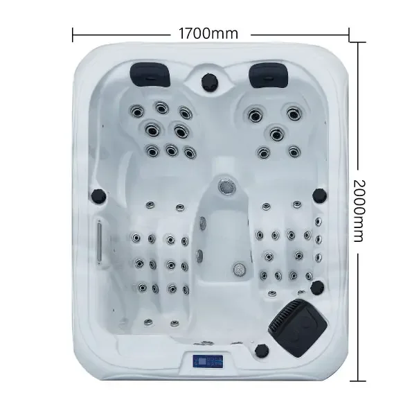 New design 8891B Hot Tub Swim Pool Jets Massage for 3 Person Outdoor hot tub