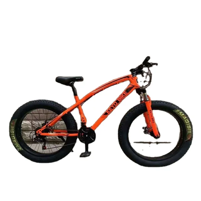 Лидер продаж, горный велосипед с толстыми шинами из стали, 26*4,0, пляжный велосипед, низкая цена