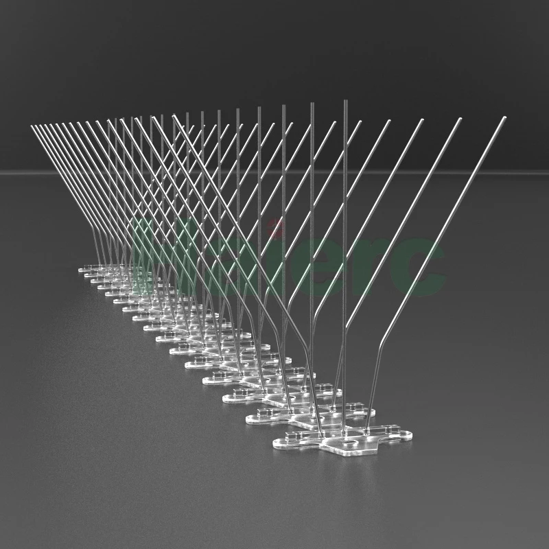 Haierc Bird Repeller Pigeon Defense Wire Anti Bird Plastic Bird Spikes