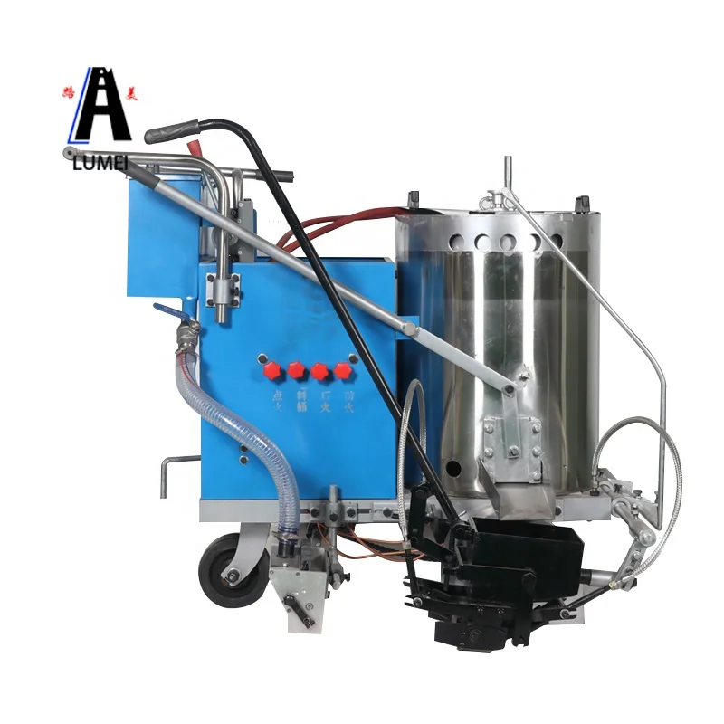 lines traffic paint road marking paint spraying line thermo plastic line  painting machine