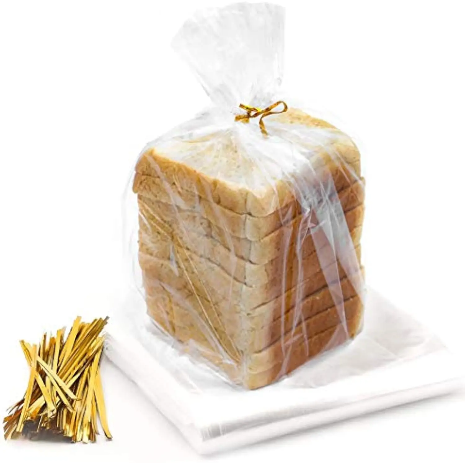 Biodegradable Bopp Plastic Bread Packaging Bag For Cake