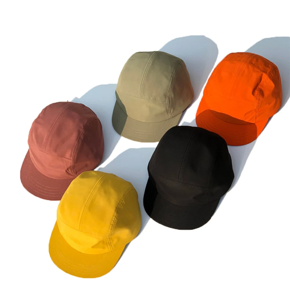 Wholesale Good Quality Sports Caps Custom Your Company Logo Blank Seam Type Plain Flat Brim Baseball Hat Hip Hop Snapback Caps
