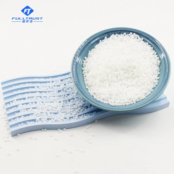 Aliphatic Grade Virgin TPU Pellet Resin Material Halogen-free fire retardant tpu Granules