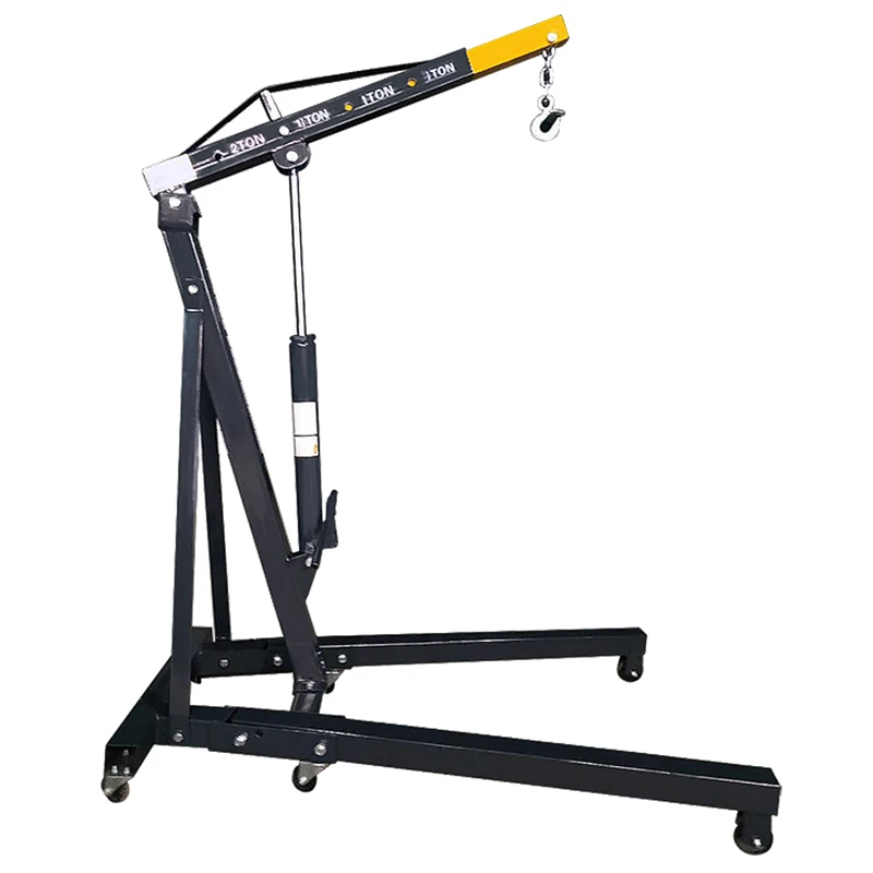 New Type Small Lifting Engine Hoists 2Ton Folding Hydraulic Workshop Crane