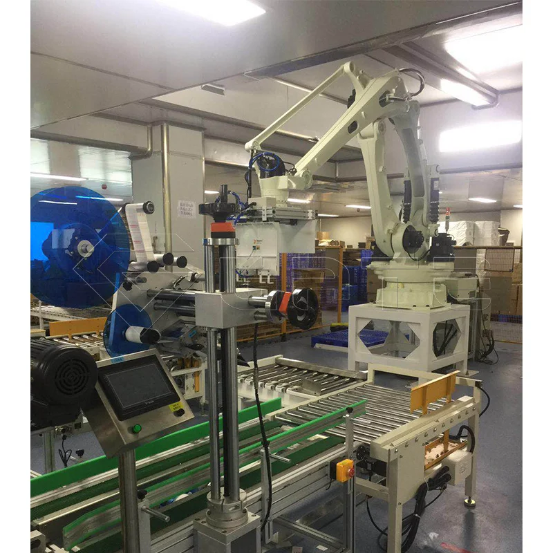 MS 250KG Palletizer For Cardboard Cutter Kuka Palletizer Robots