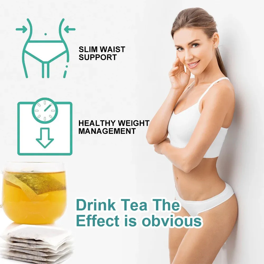 Sac De The Detox Skinny Farme Rapide 28Day Bruler Les Graisses Nettoyer Кето диета Plat Ventre
