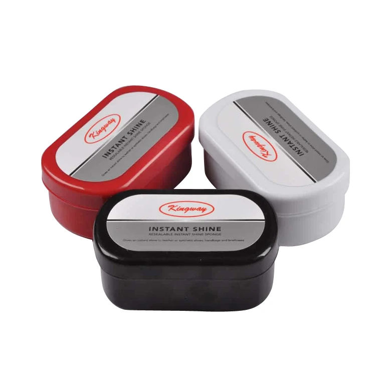 Colorless Leather Shoes Care Portable Instant Shine Sponge Shoe Wax Cleaning Shoes