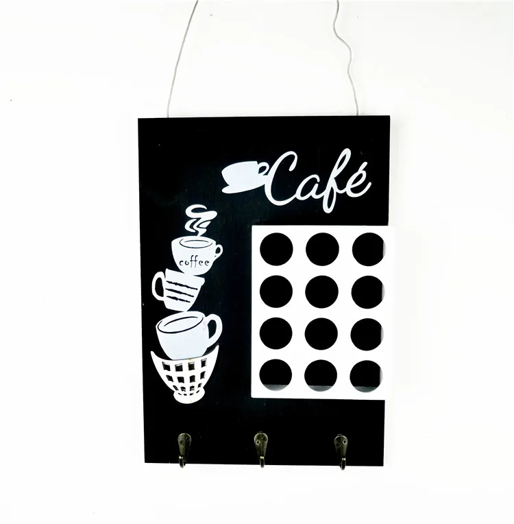 New design black coffee pod holder pody quality coffee capsules for coffee pods