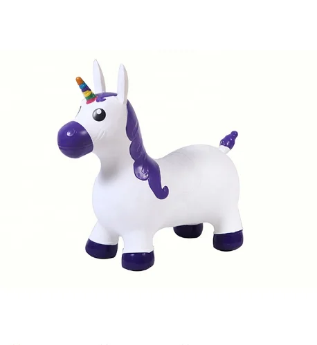 New design Inflatable Animal Jumping plush jumping horse Toy