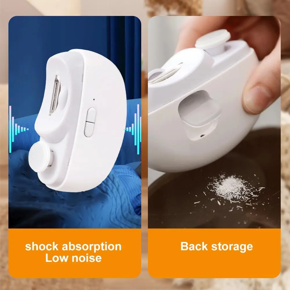 Nail Clippers with Light Trimmer Seemagic Nail Cutter Polishing with Led Light Automatic Electric Nail Clippers