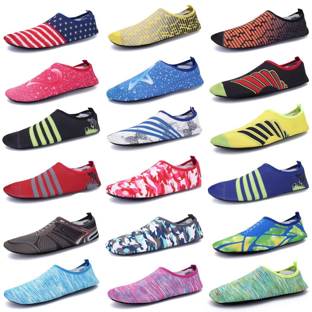 NEW Camouflage Design 35-46 Barefoot Unisex Aqua Sock Shoes for Water Sports Hiking Trekking