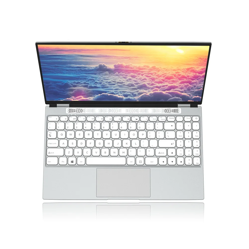 Fast Delivery 15.6 Inch Laptop J4125 1920x1080 IPS LCD 8GB+512GB Metal windows 11 Notebook Gaming