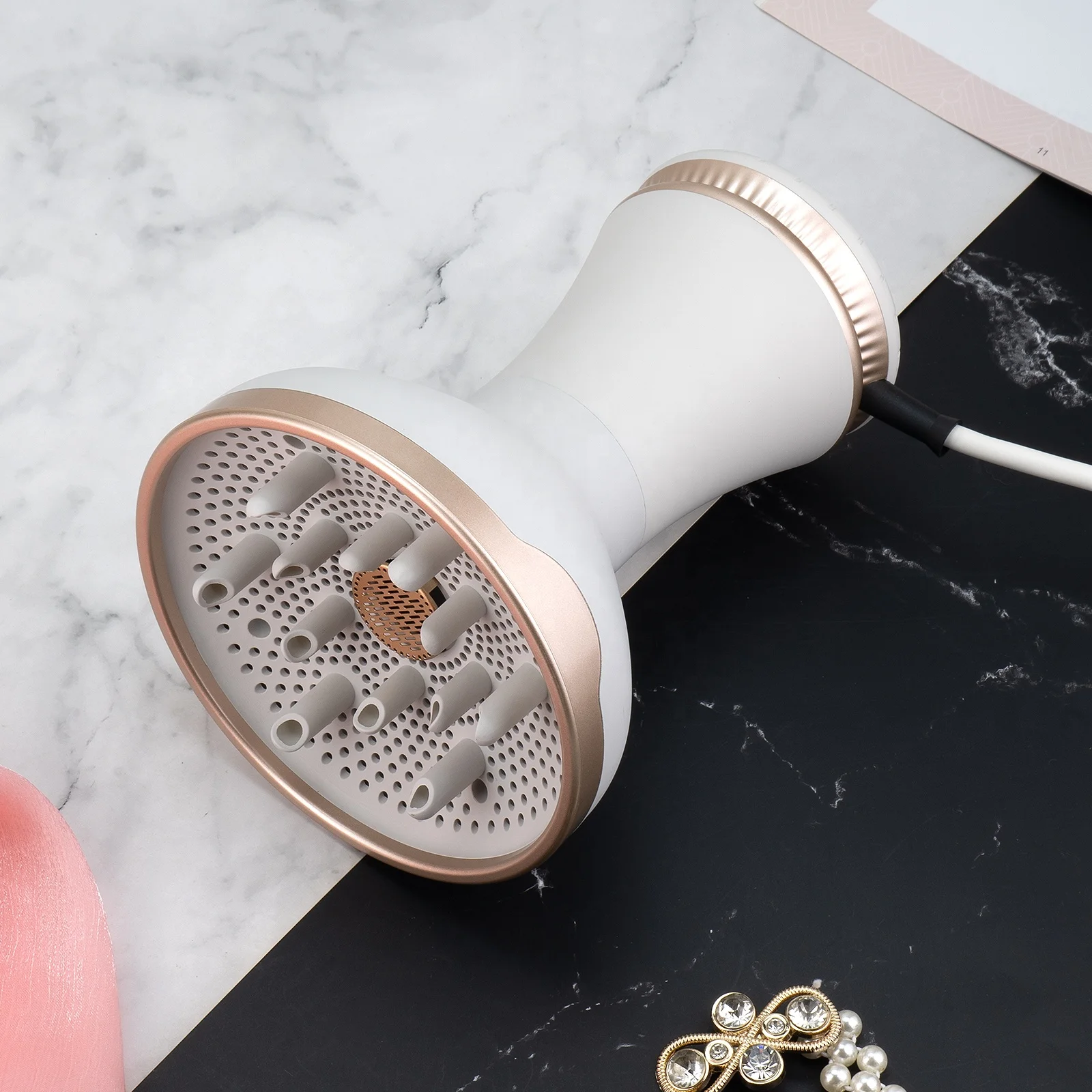Diffuser Hair Dryer for Curly Hair Secador difusor para pelo rizado Secador difusor para cabelos encaracolados