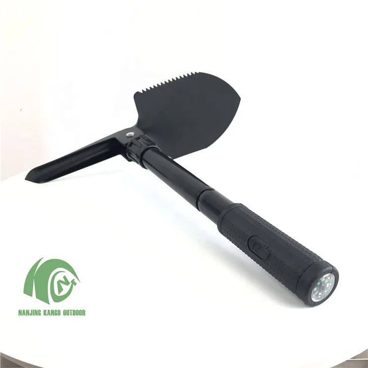Folding camping shovel military Metal shovel with handle army shovel