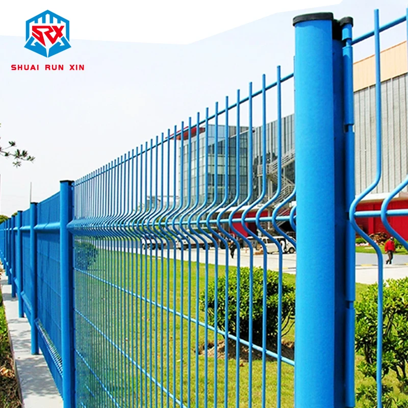 Frame Material Welded Wire Mesh Garden Farm Fence Decorative Garden Fences Coated Metal Iron Factory Direct Sales PVC 3m Pallet