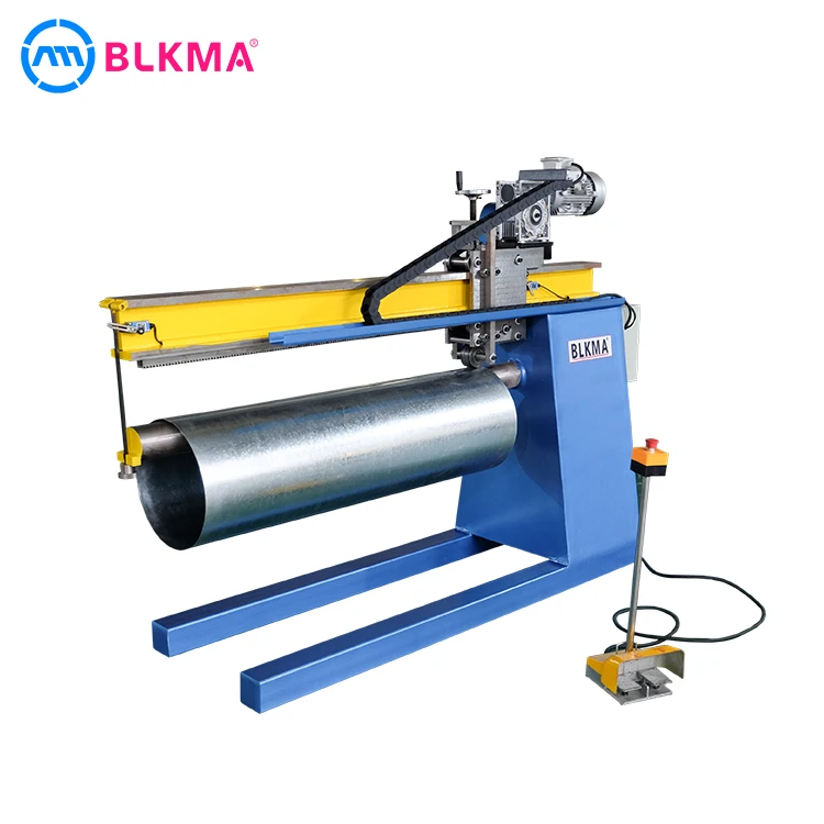 Circular Pipe Ventilation HAVC Round Duct Seam Closer Machine