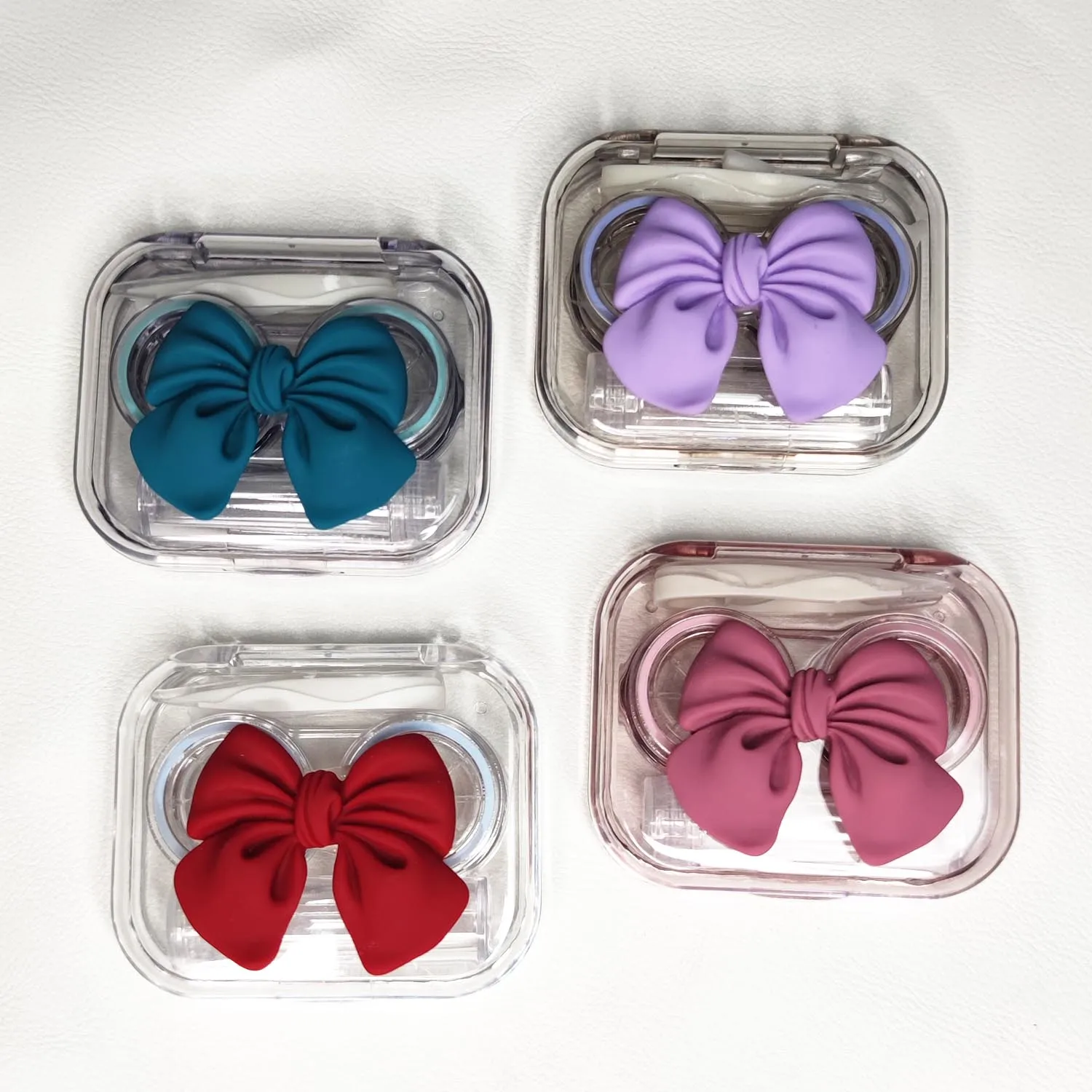 2021 New Popular Sailor Butterfly Contact Lens Case One-Body Colorful Travel Kits/Mate Box CA5919