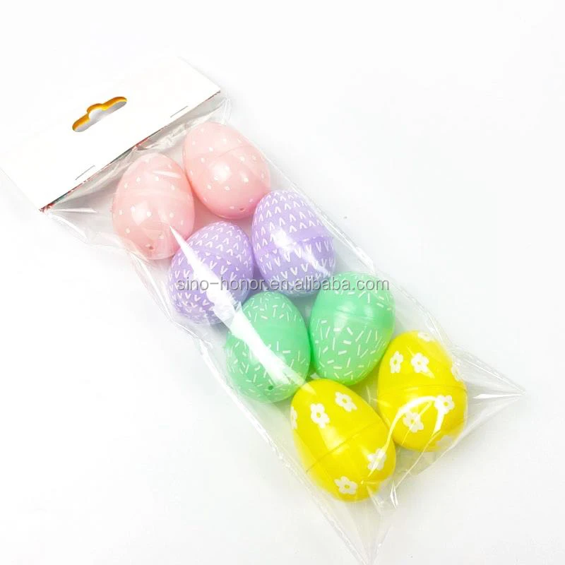 Пластиковые пасхальные яйца, пластиковые яйца, украшение