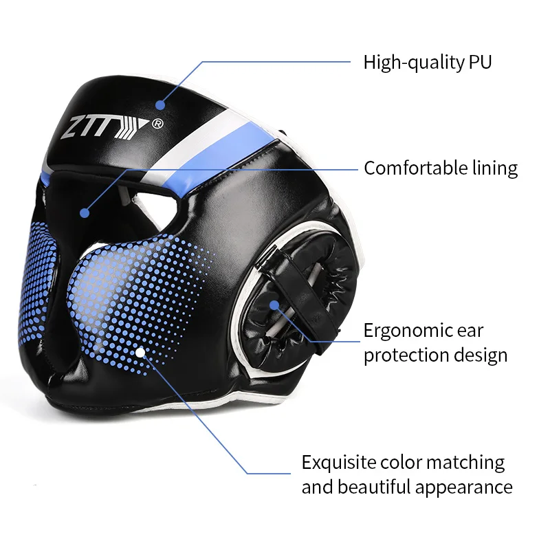 OEM Adult Kids Men Custom Logo Head Guard Boxing Head Gear