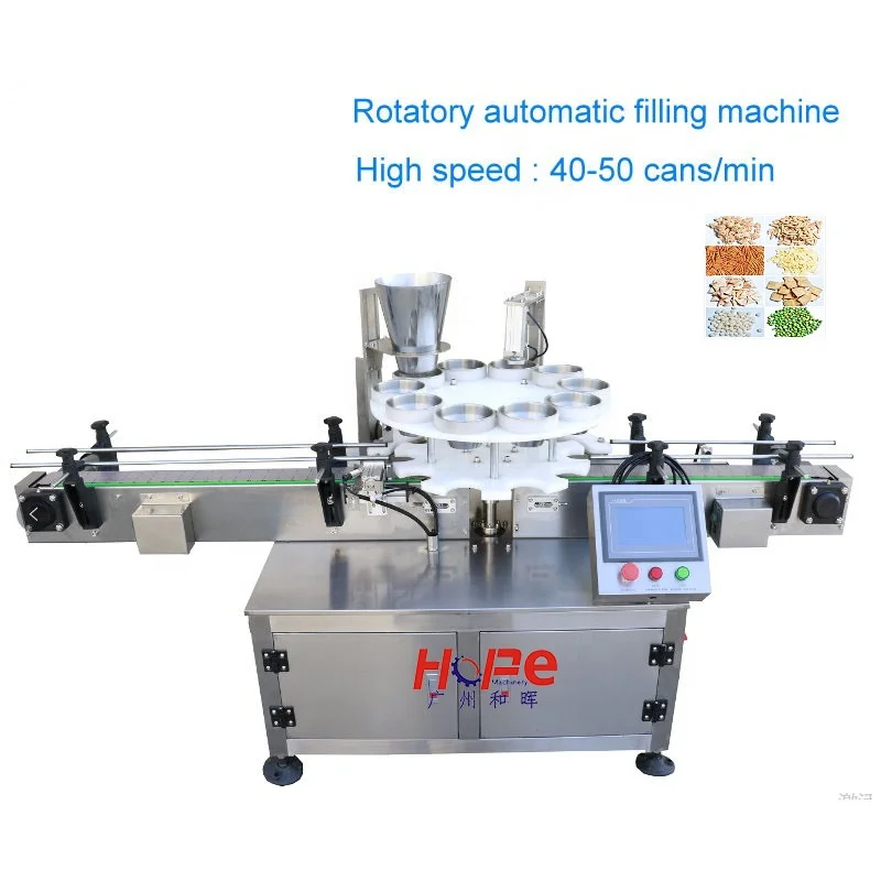 Automatic Canning Line 14 Heads Garlic Chilli Sauce Filling Capping Labeling Machine