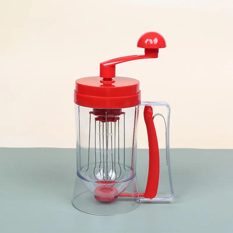 YXHT 800ml Handheld Squeeze Crepe Waffle Label Perfect Baking Tools Mixer Separator Cupcake Pancake Batter Dispenser