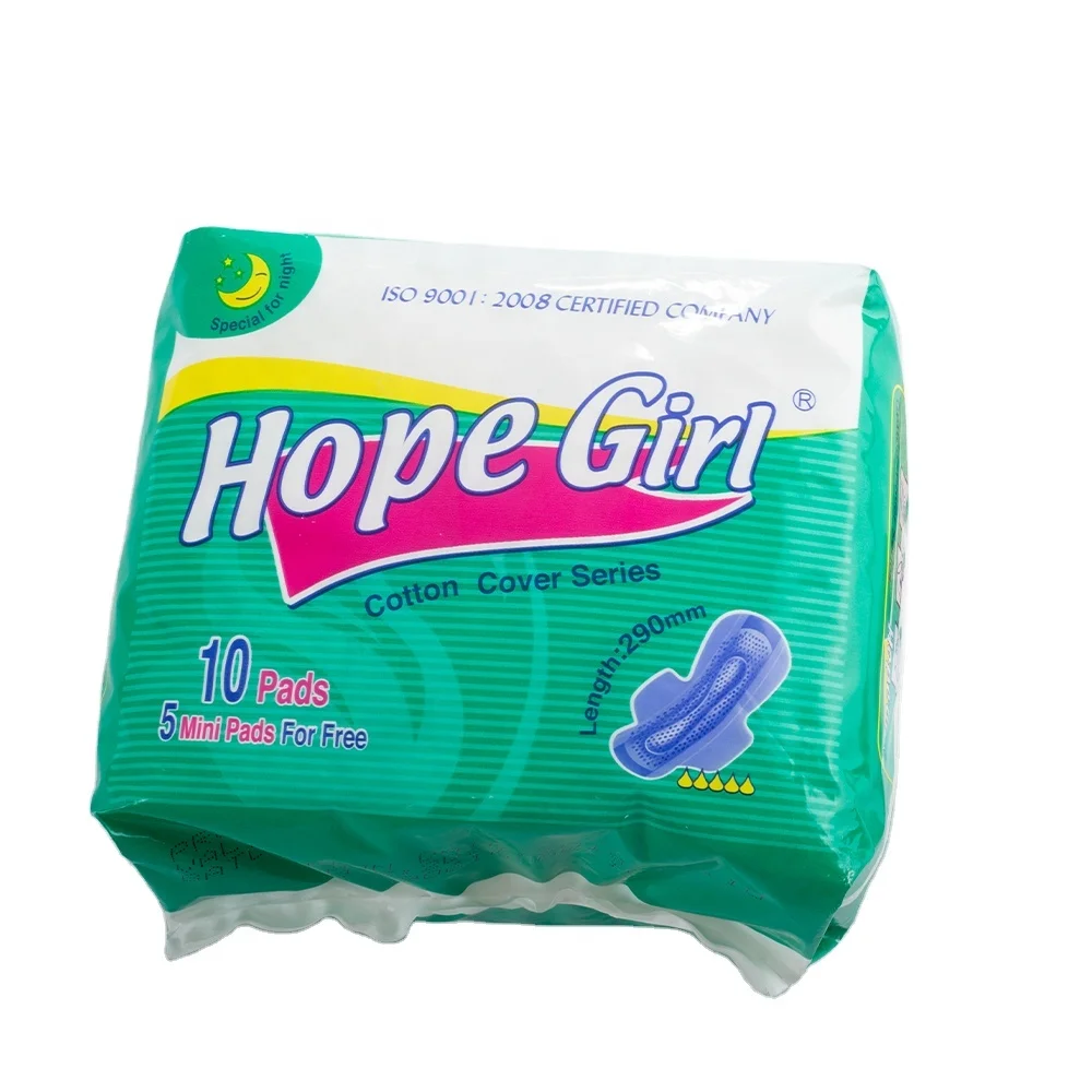 Private Label Premium Anion Chip Women Lady Super Absorbency Natural Period Pads Sanitary Napkin