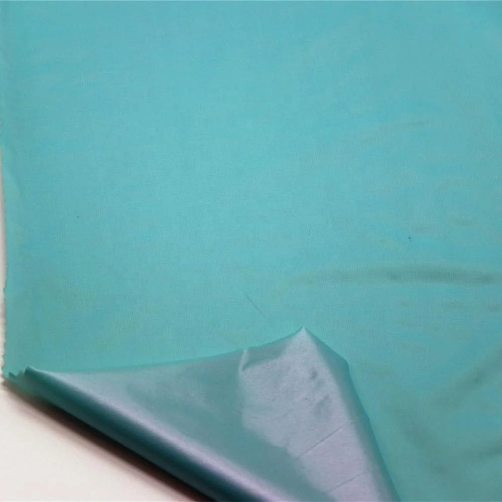 
100% nylon waterproof downproof double line ripstop PU Silicone coating Parachute nylon fabric 