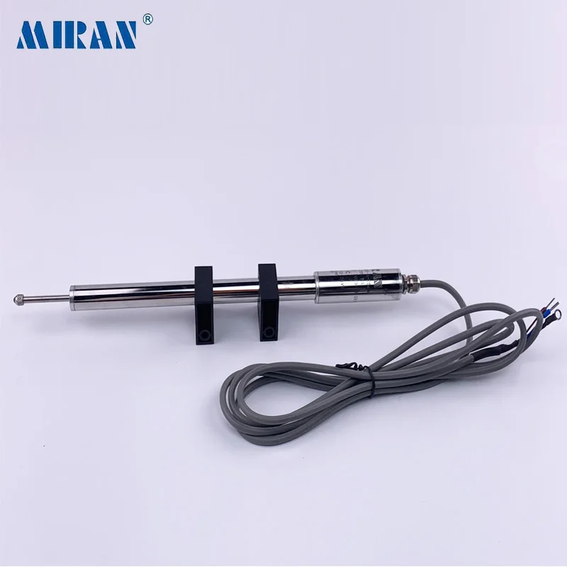 Miran LVDT Displacement Sensor Linear Transducer  LVDT Sensors Spring Return Type With 5mm to 100mm Measuring Stroke
