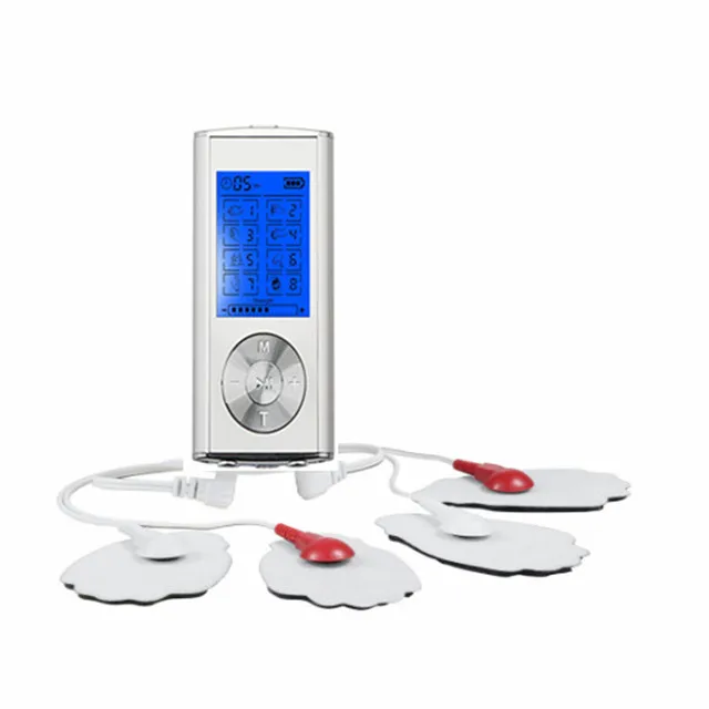 
Rechargeable Mini Personal Nerve Muscle Stimulation EMS Electronic Puls Massager Digital Therapy TENS Unit Machine Pain Relief 
