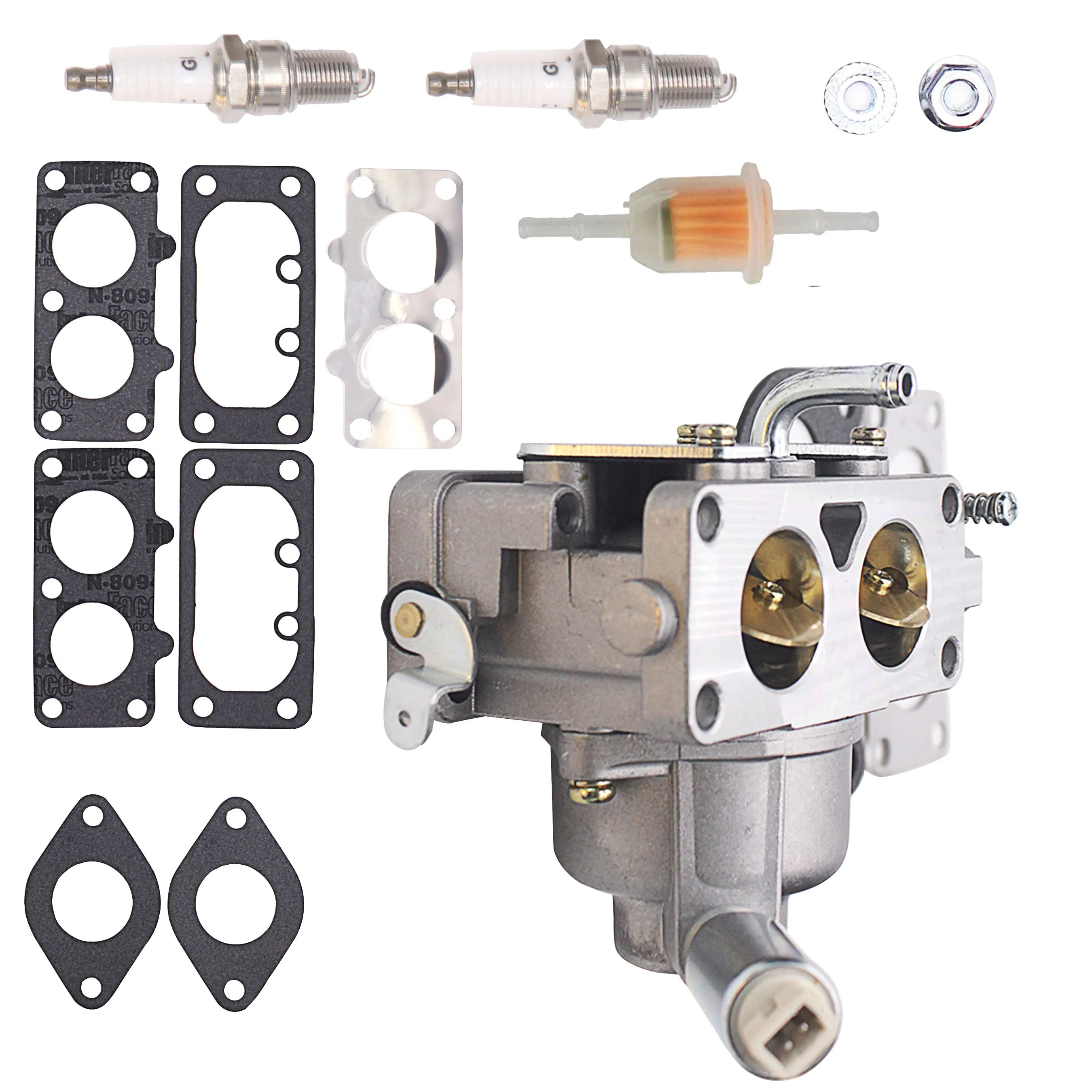 H808 HIGH QUALITY ALUMINUM CARBURETOR FOR BRIGGS & STRATTON TYPE 20HP,21HP, 23HP,24HP AND 25HP V TWIN ENGINES