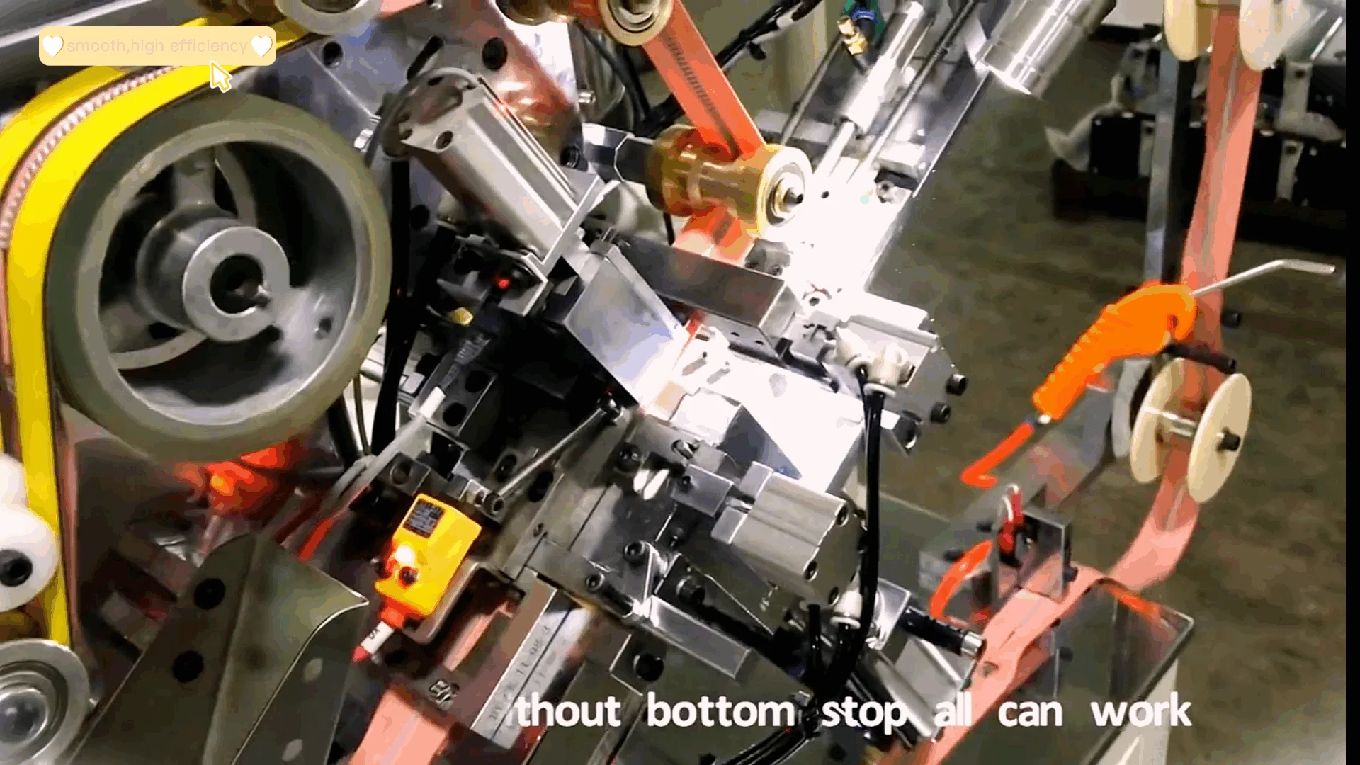 New style ZYN automatic slider mounting machine for zipper machine