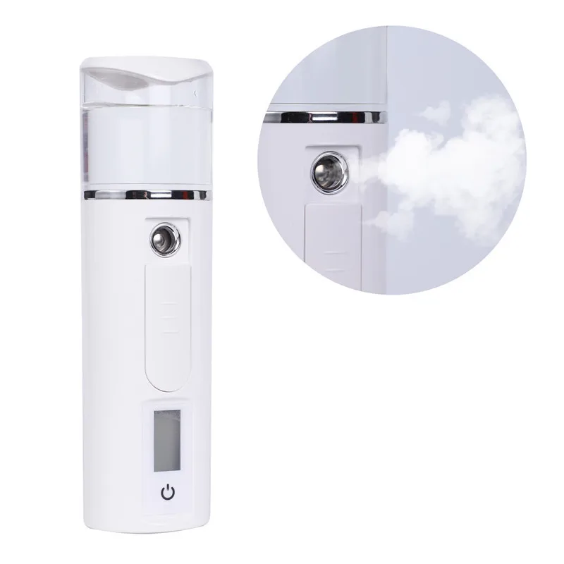  Mini moisturizing Skin Care Handy Spray MoisturePortable Nano Mist Sprayer USB Facial Body Nebulizer