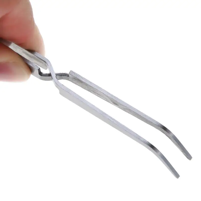 Nail Art Shaping Tweezers Multifunction Cross Nail Clip for Acrylic UV Gel Shaping Pinchers
