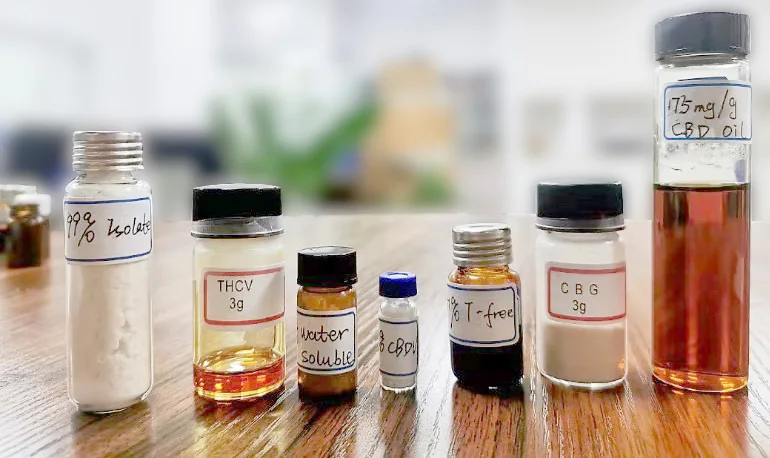 98% CBDV Isolate hemp extracts  With ThC Free