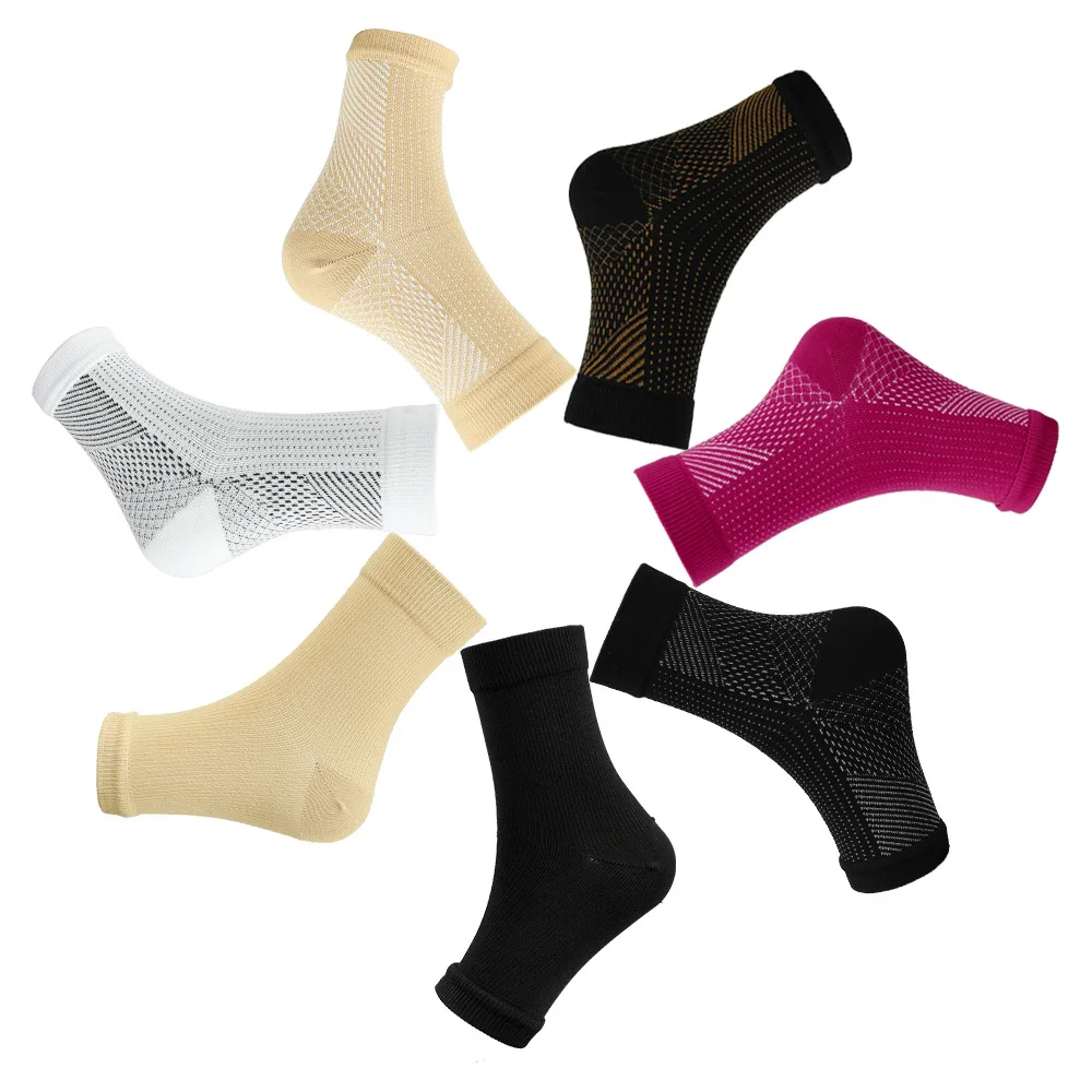 Free Wind Ankle Support Socks Foot Angel Anti Fatigue Compression Foot Sleeves