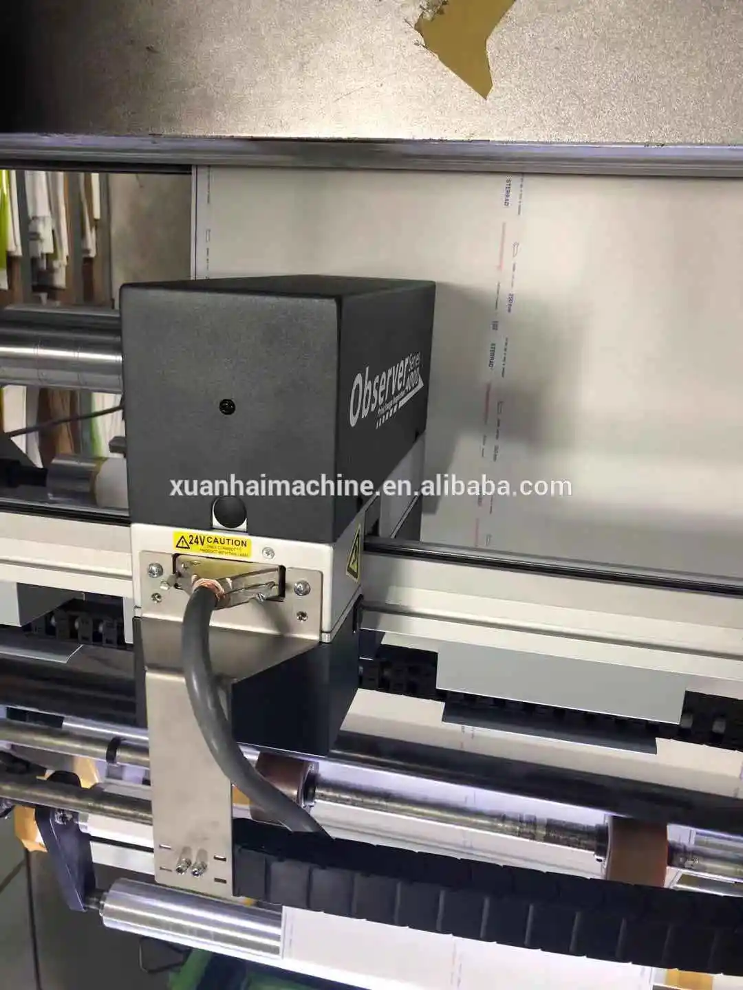 SICHANGO 4000 Automatic Print image VISION Moving Video Web Inspection System for flexo printing machine camera