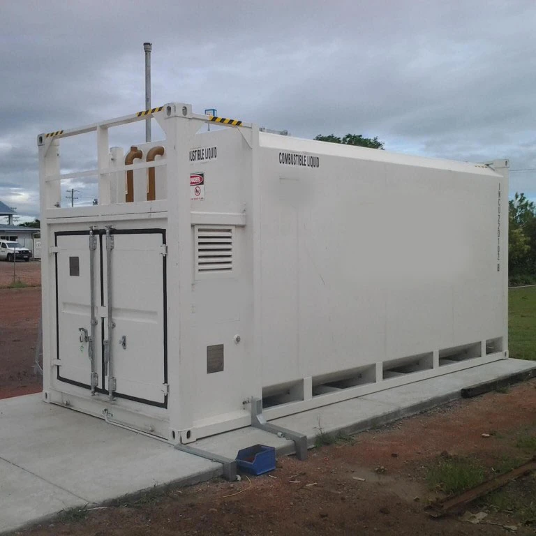 20 feet double wall self bunded fuel tank with UL142