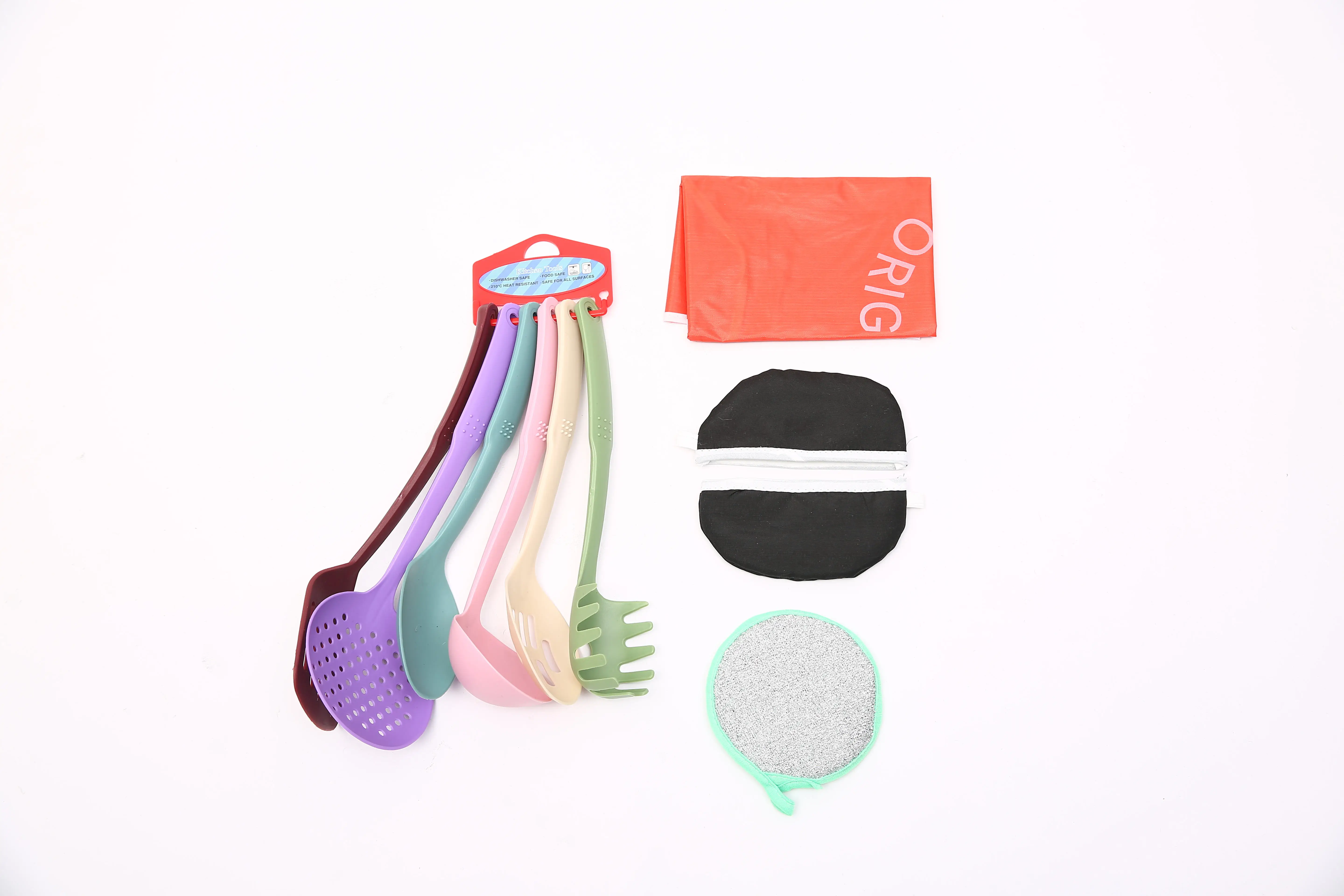 
Frying pan set, pan and kitchenware combination Chinese style full set of 12-piece household 